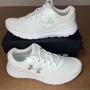 Under Armour White Athletic Sneakers